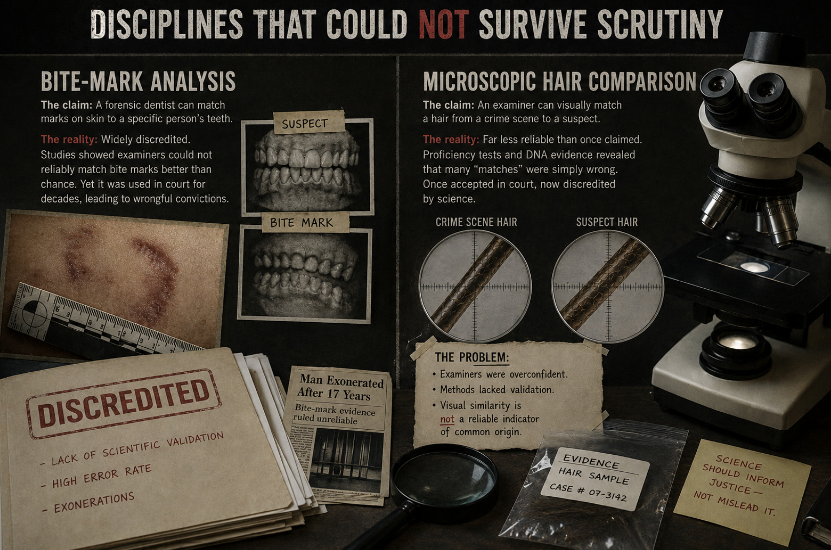 The Junk Forensics That Put Innocent People Behind Bars